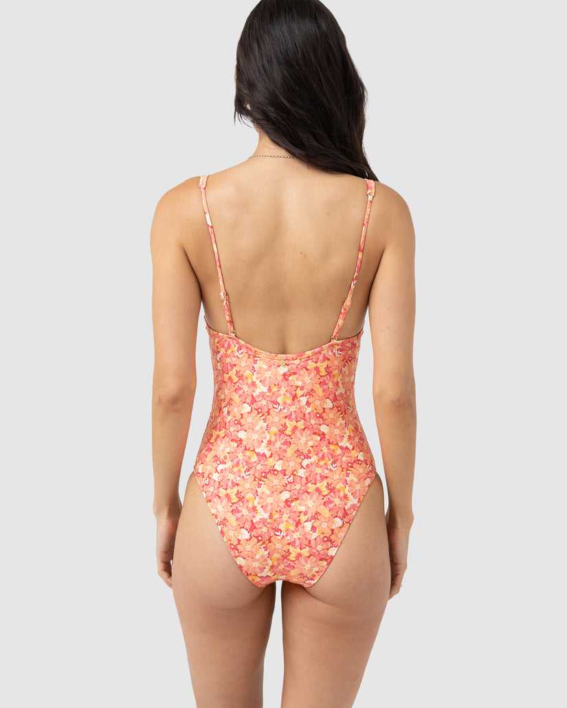 WOMENS ZADIE FLORAL UNDERWIRE ONE PIECE