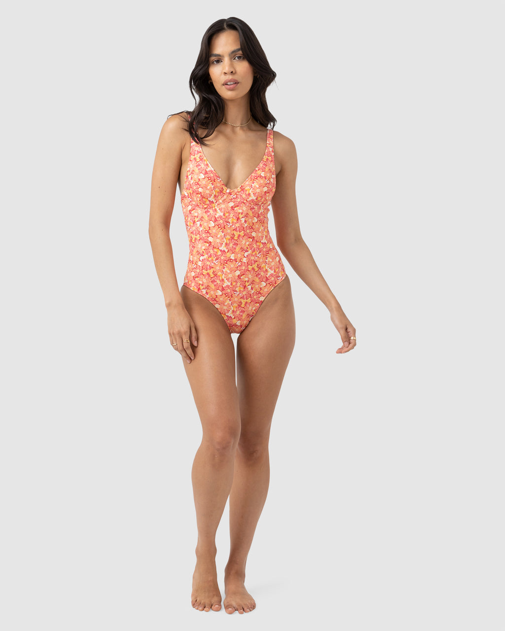 WOMENS ZADIE FLORAL UNDERWIRE ONE PIECE
