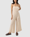 WOMENS NAZARE PAISLEY WIDE LEG JUMPSUIT