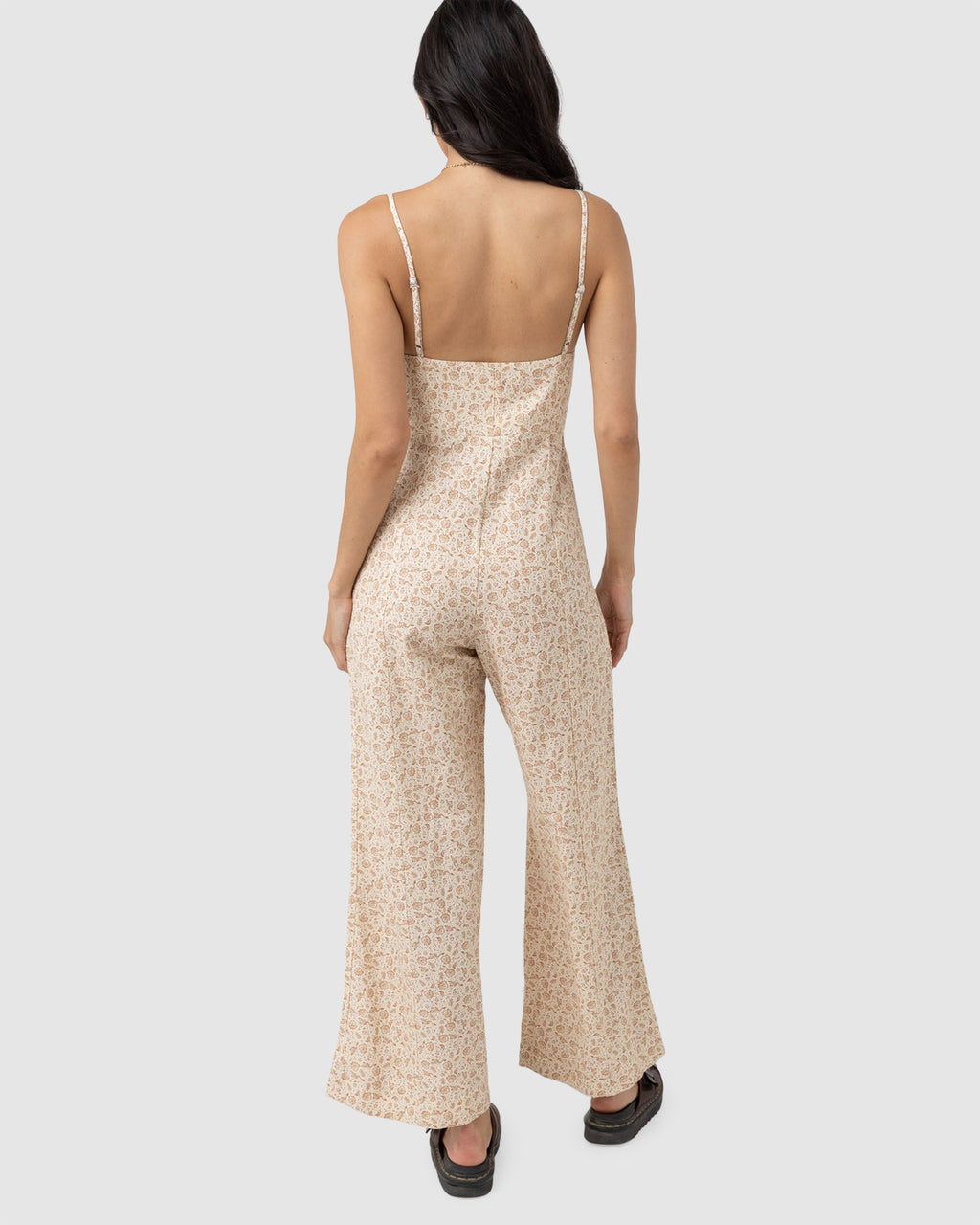 WOMENS NAZARE PAISLEY WIDE LEG JUMPSUIT