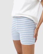 WOMENS CORSICA KNIT ELASTIC WAIST SHORTS