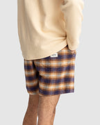 MENS CHECK JAM BOARDSHORTS