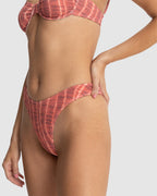 WOMENS SAHARA TIE DYE HI CUT BIKINI BOTTOMS