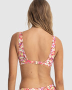 WOMENS BLOOM FLORAL TALL BIKINI TOP