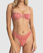 WOMENS SAHARA TIE DYE UNDERWIRE BIKINI TOP