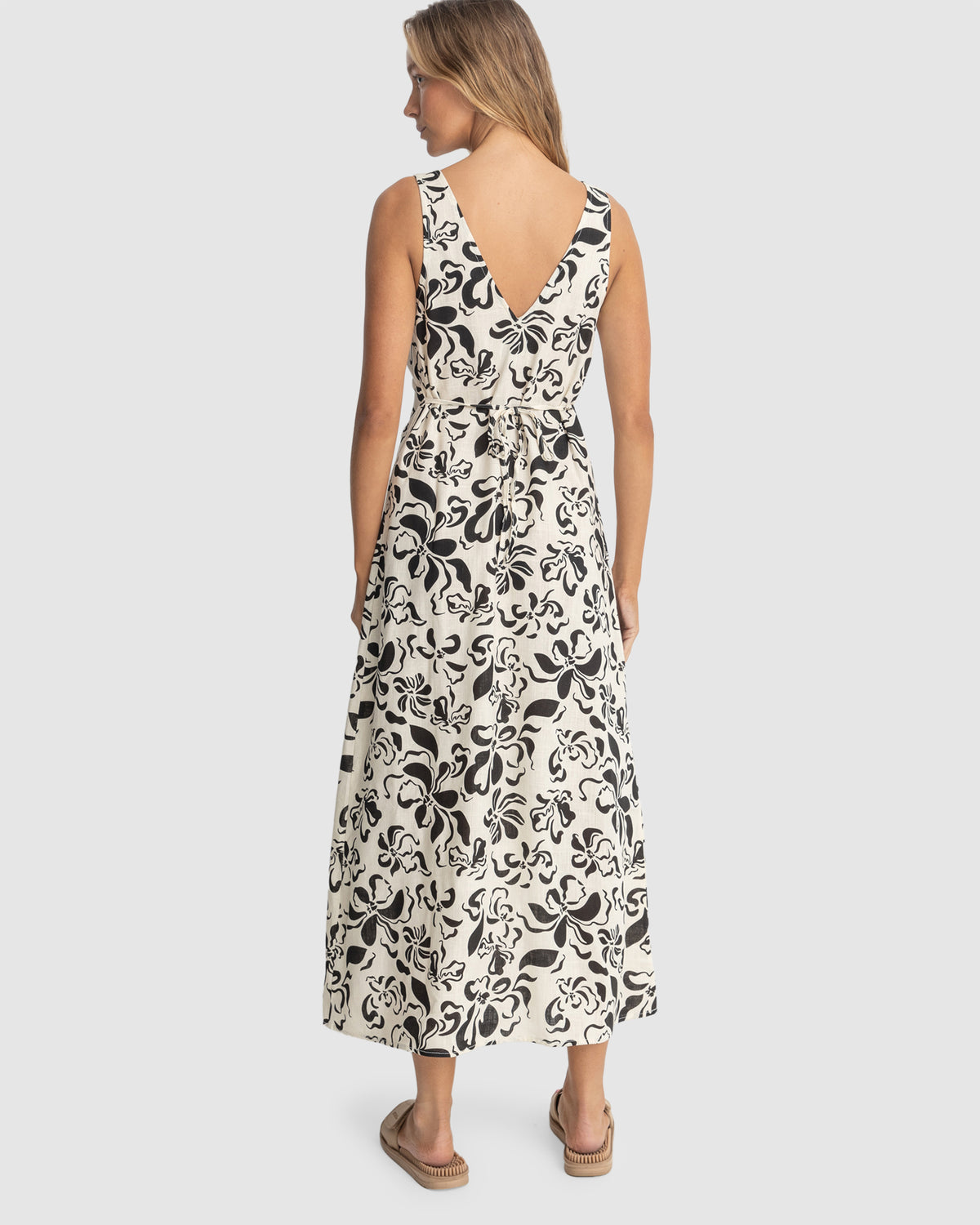 WOMENS SUNDANCE FLORAL MAXI DRESS