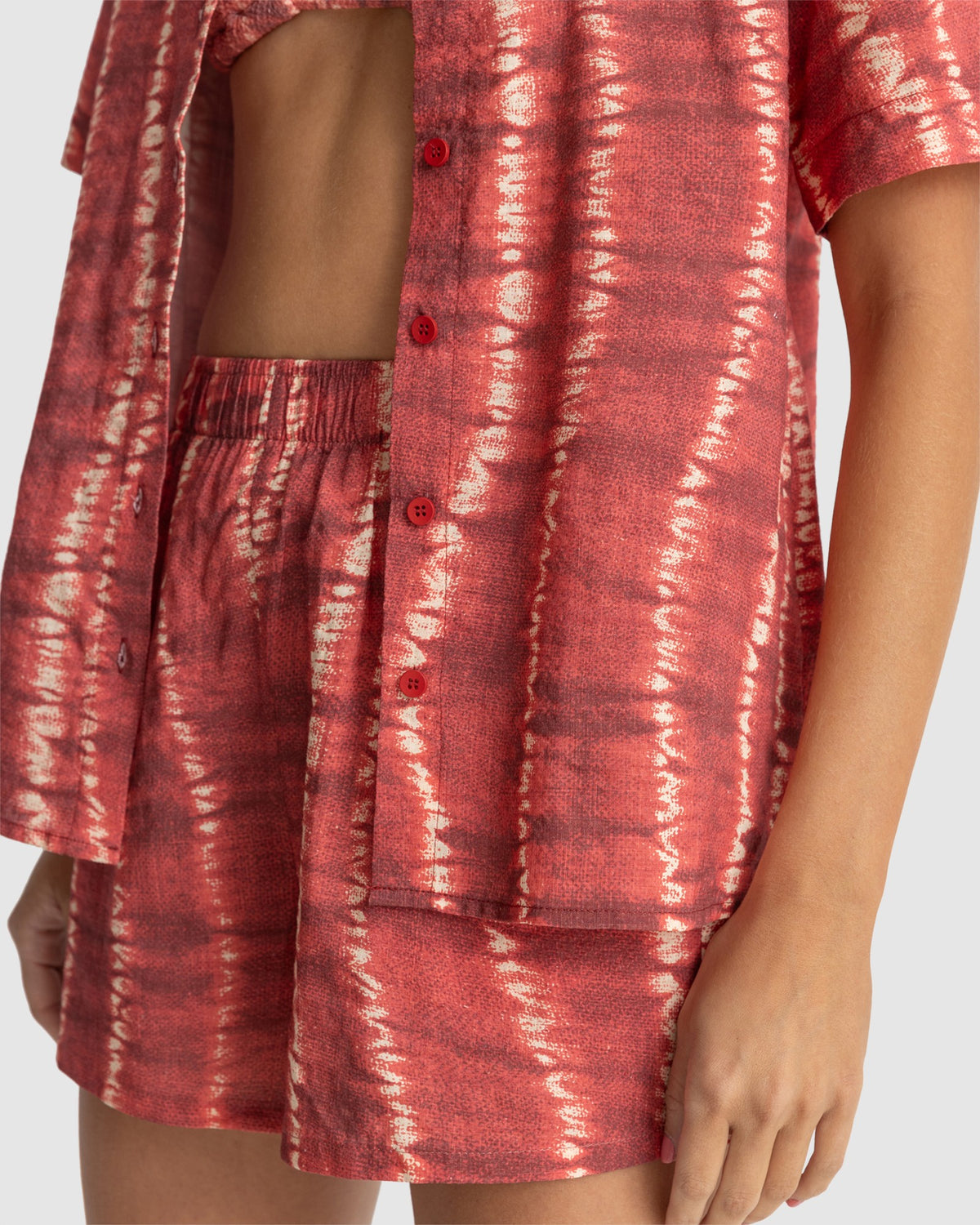 WOMENS SAHARA TIE DYE BEACH SHORTS