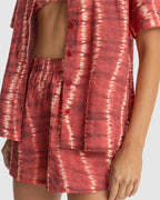 WOMENS SAHARA TIE DYE BEACH SHORTS