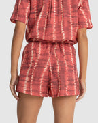 WOMENS SAHARA TIE DYE BEACH SHORTS
