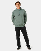 Mens Pill Icon 1/4 Zip Fleece Jumper