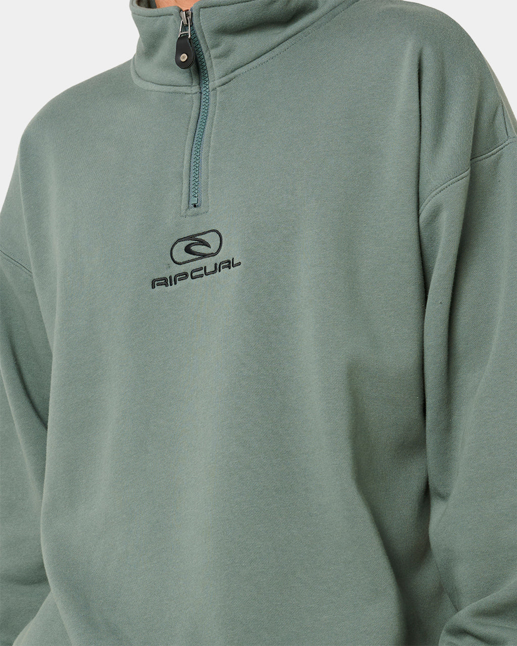 Mens Pill Icon 1/4 Zip Fleece Jumper