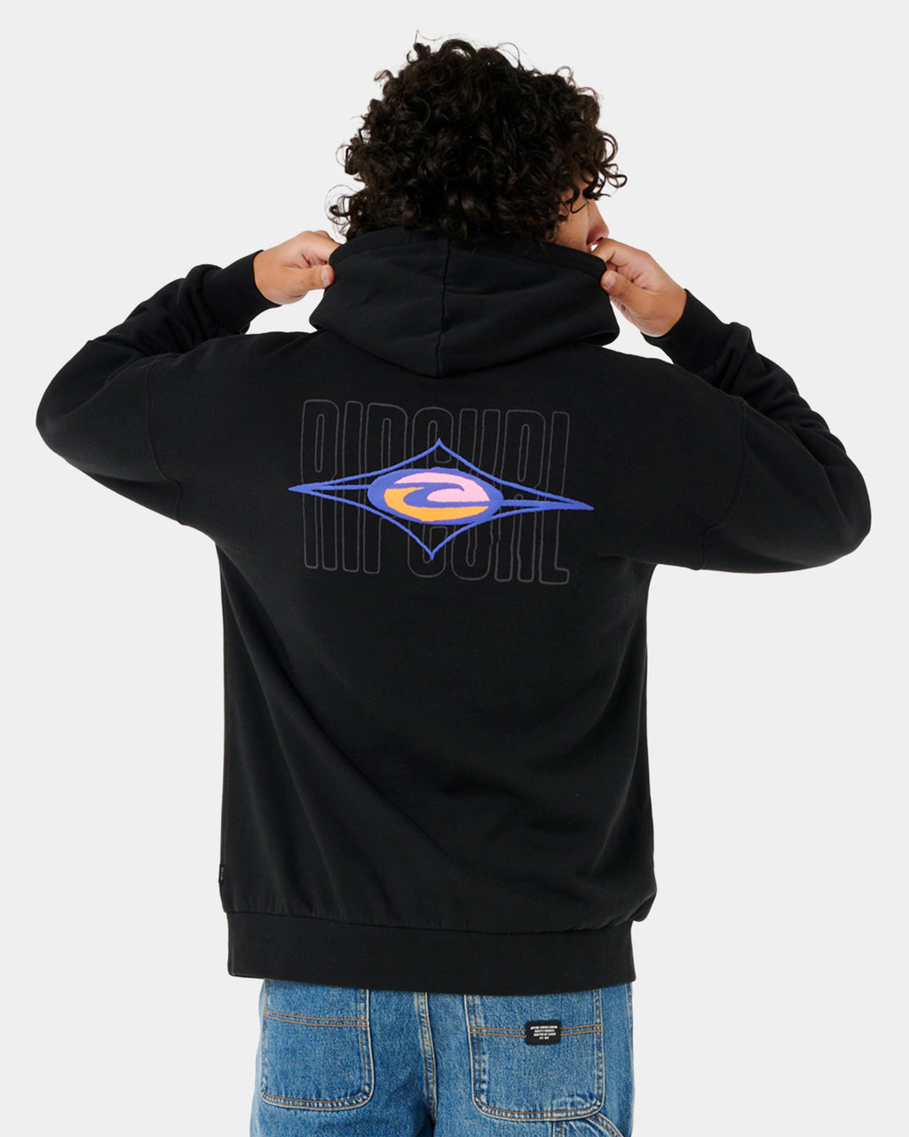 Mens Raw Energy Pullover Hoodie