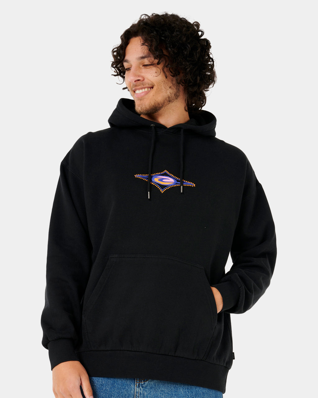 Mens Raw Energy Pullover Hoodie