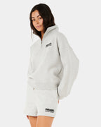 Womens Surf Puff 1/4 Zip Pullover Hoodie
