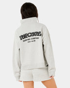 Womens Surf Puff 1/4 Zip Pullover Hoodie