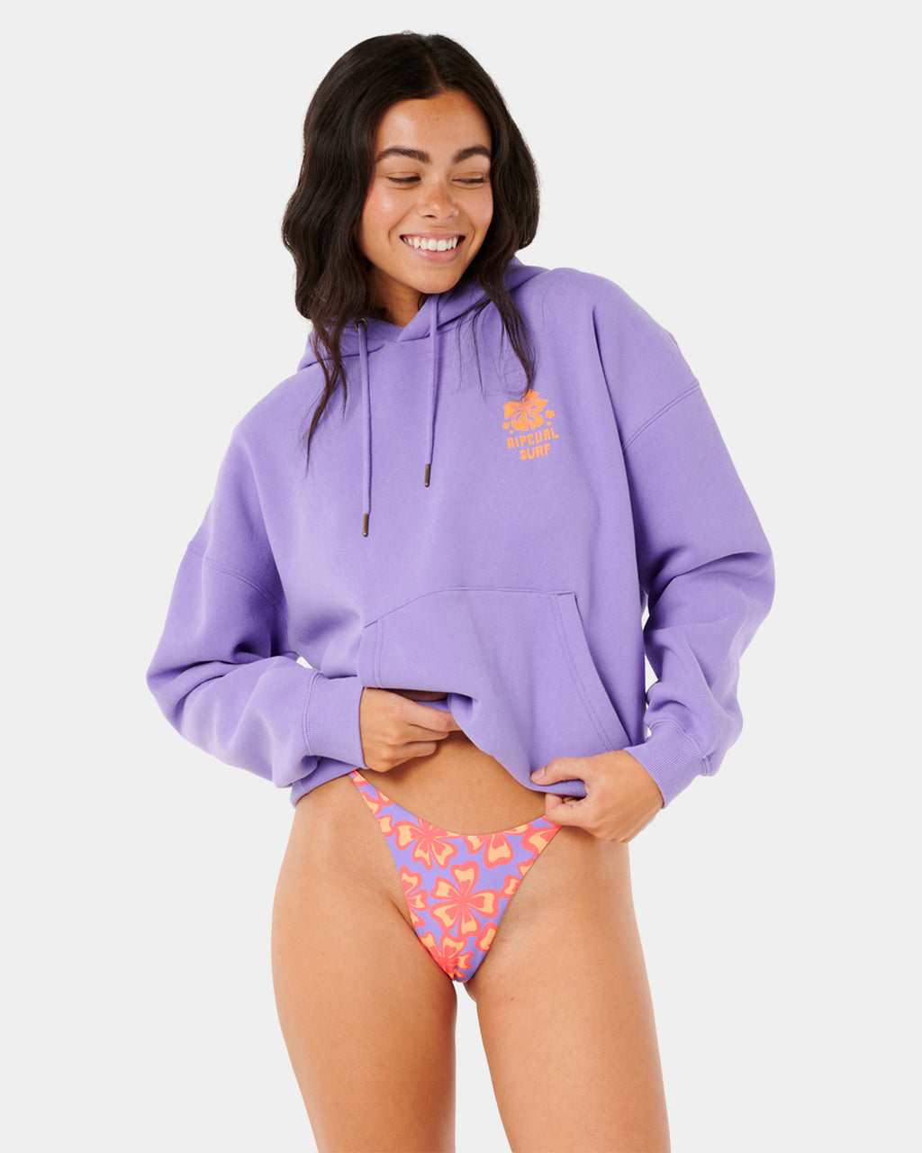 Womens Hibiscus Heritage Hoodie