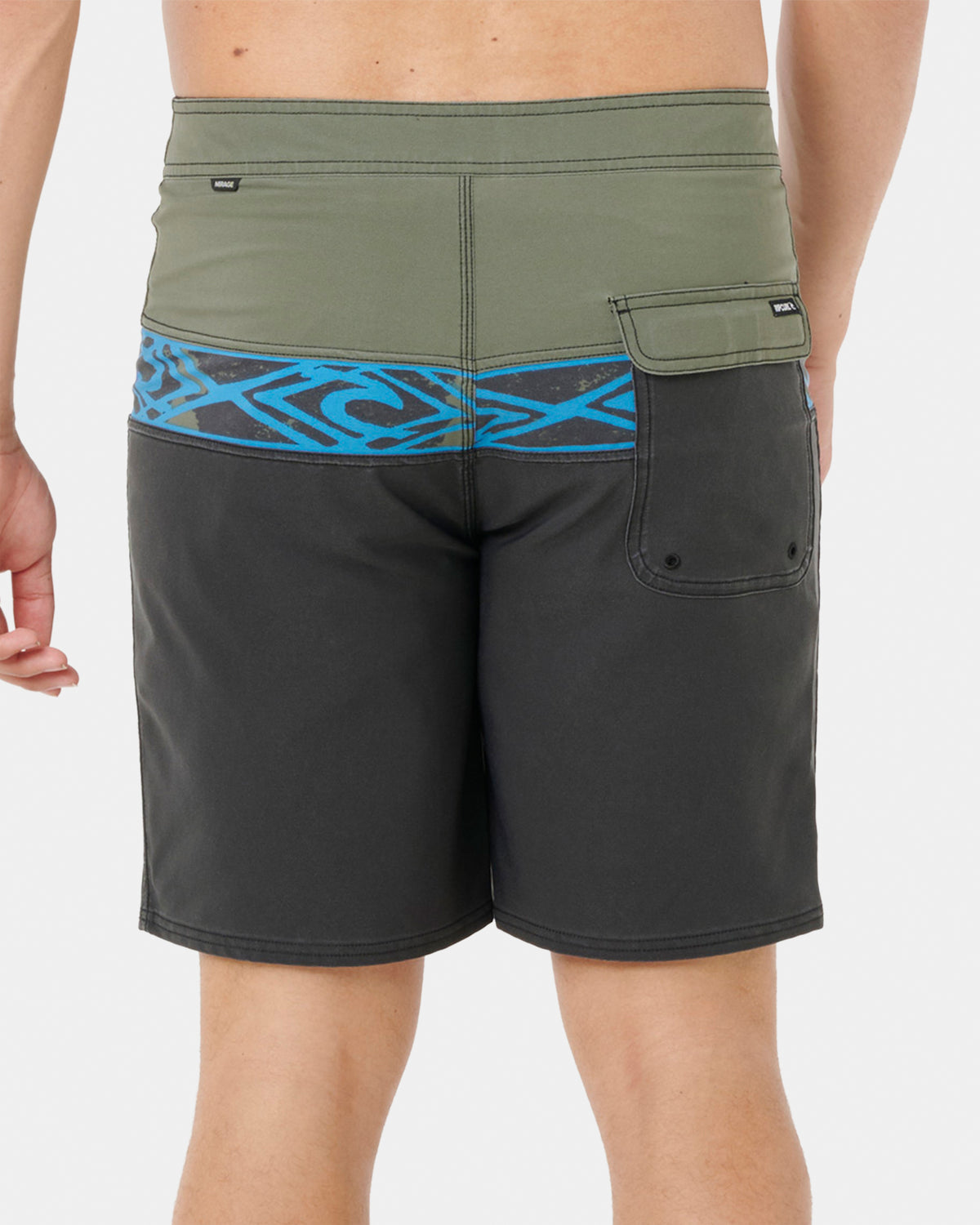 Mens Mirage Split Peak 19" Boardshorts