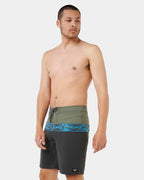 Mens Mirage Split Peak 19" Boardshorts