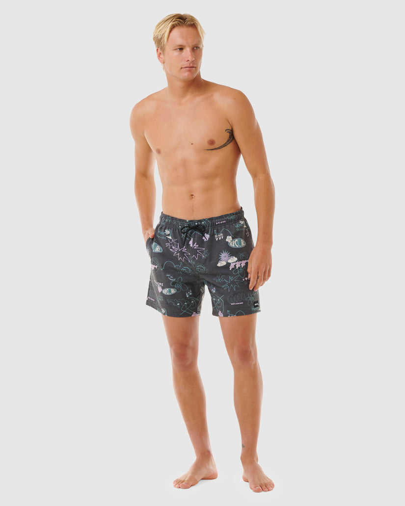MENS FUN TIMES VOLLEY BOARDSHORTS
