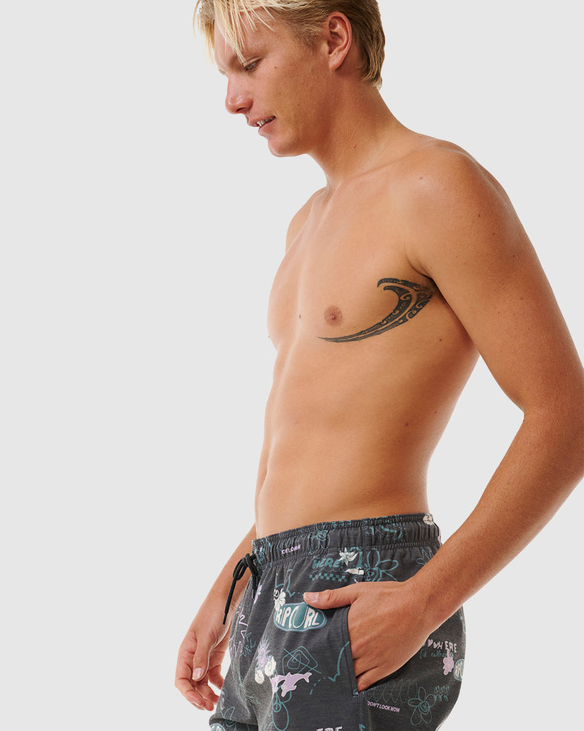 MENS FUN TIMES VOLLEY BOARDSHORTS