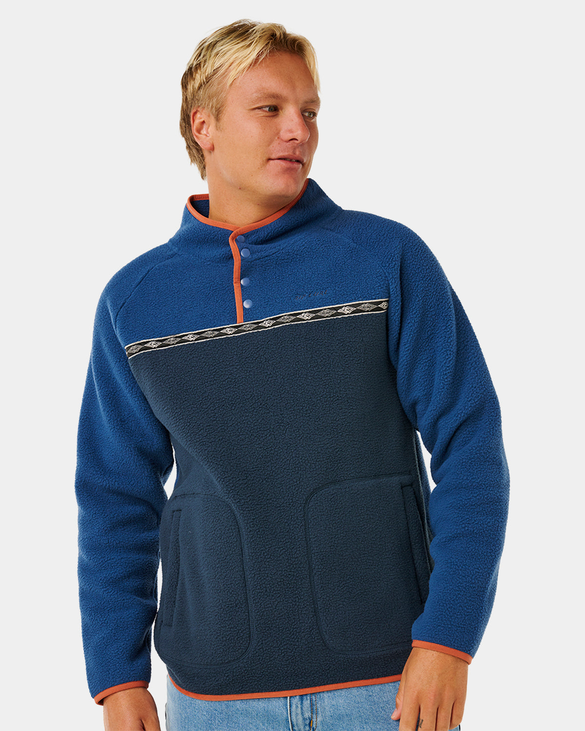 Mens Heritage Polar Fleece Jumper