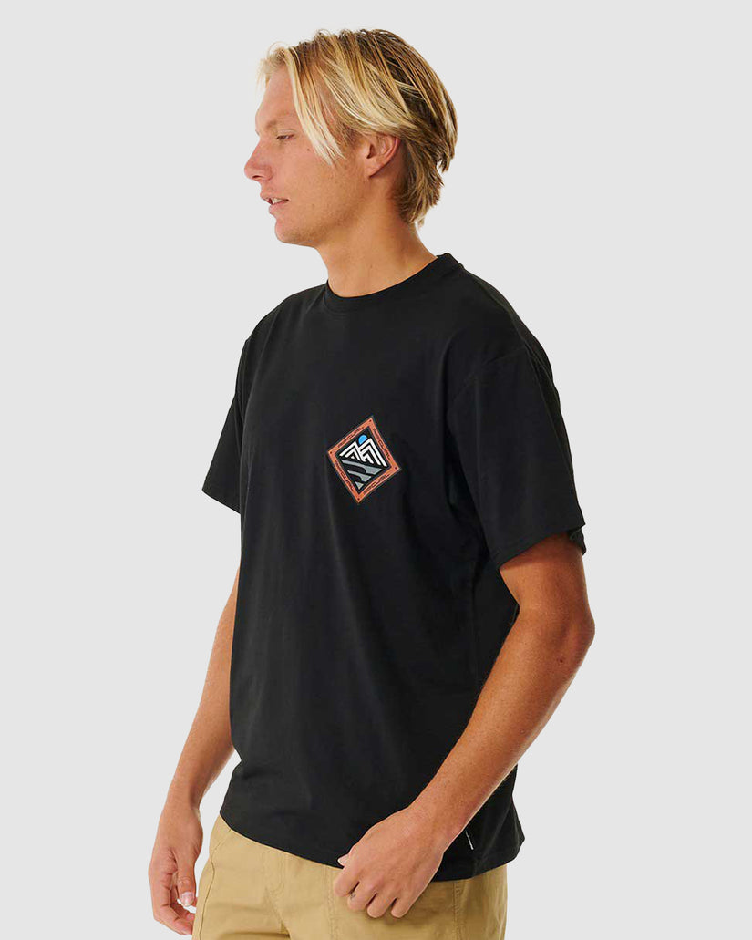 MENS VAPORCOOL JOURNEYS PEAK T-SHIRT