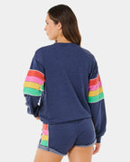 Womens Surf Revival Relaxed Crew Neck