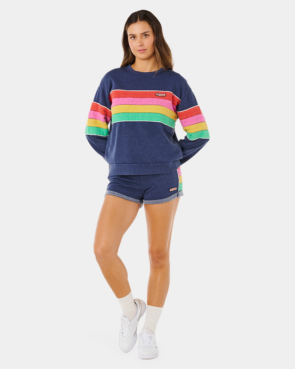 Womens Surf Revival Relaxed Crew Neck