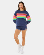 Womens Surf Revival Relaxed Crew Neck