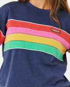 Womens Surf Revival Relaxed Crew Neck