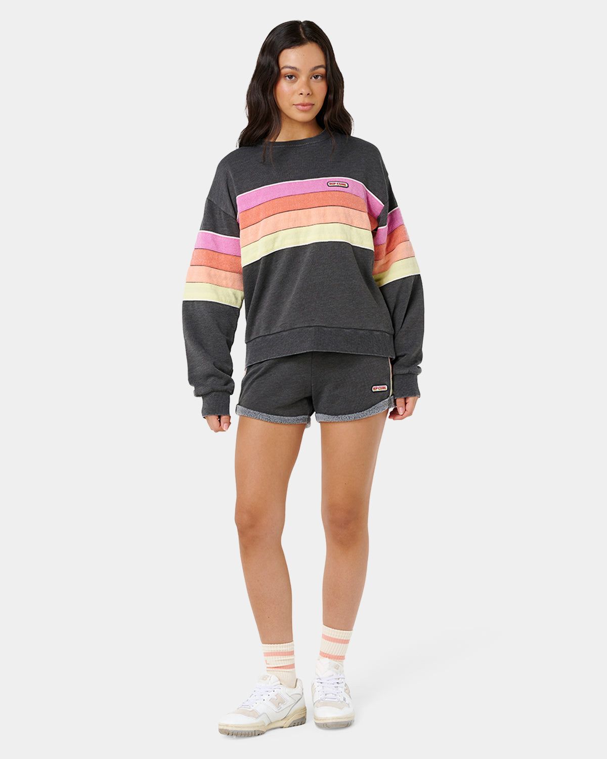 Womens Surf Revival Relaxed Crew Neck
