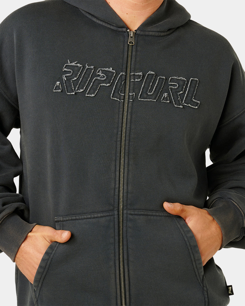 Mens Liquid Trips Zip Up Hoodie