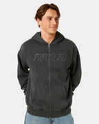 Mens Liquid Trips Zip Up Hoodie