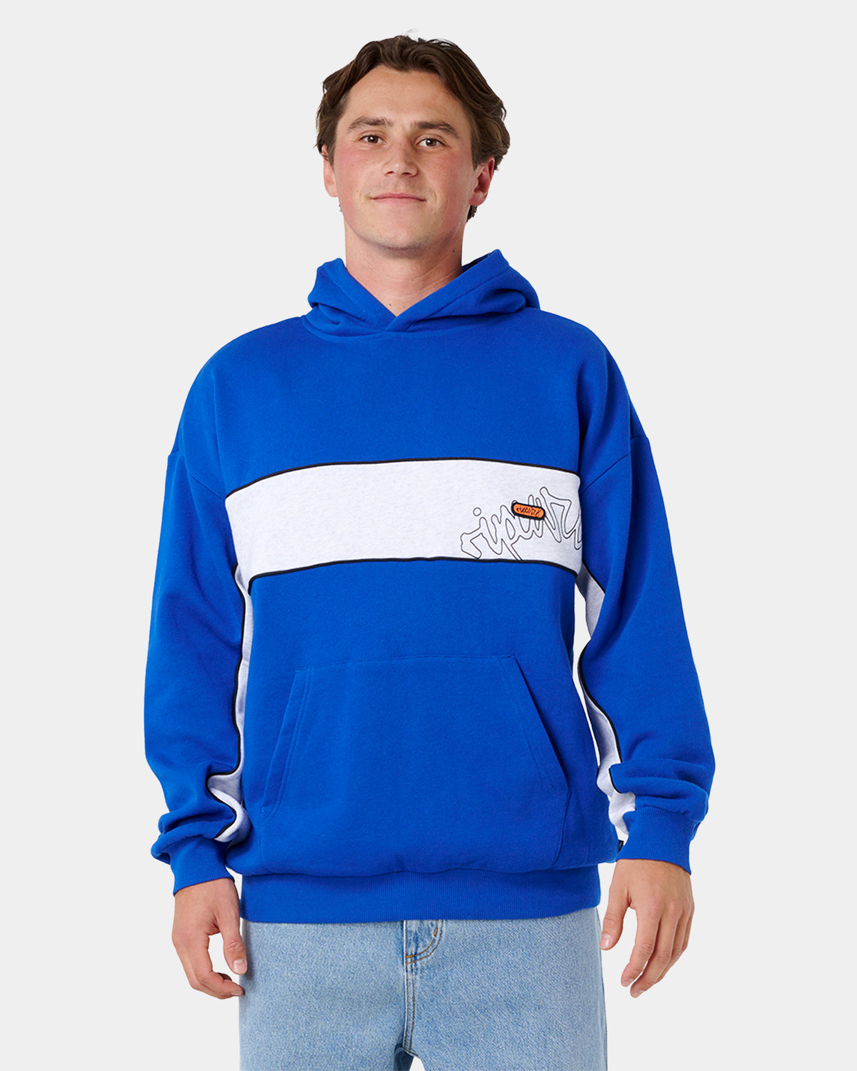 Mens Panel Beater Pullover Hoodie