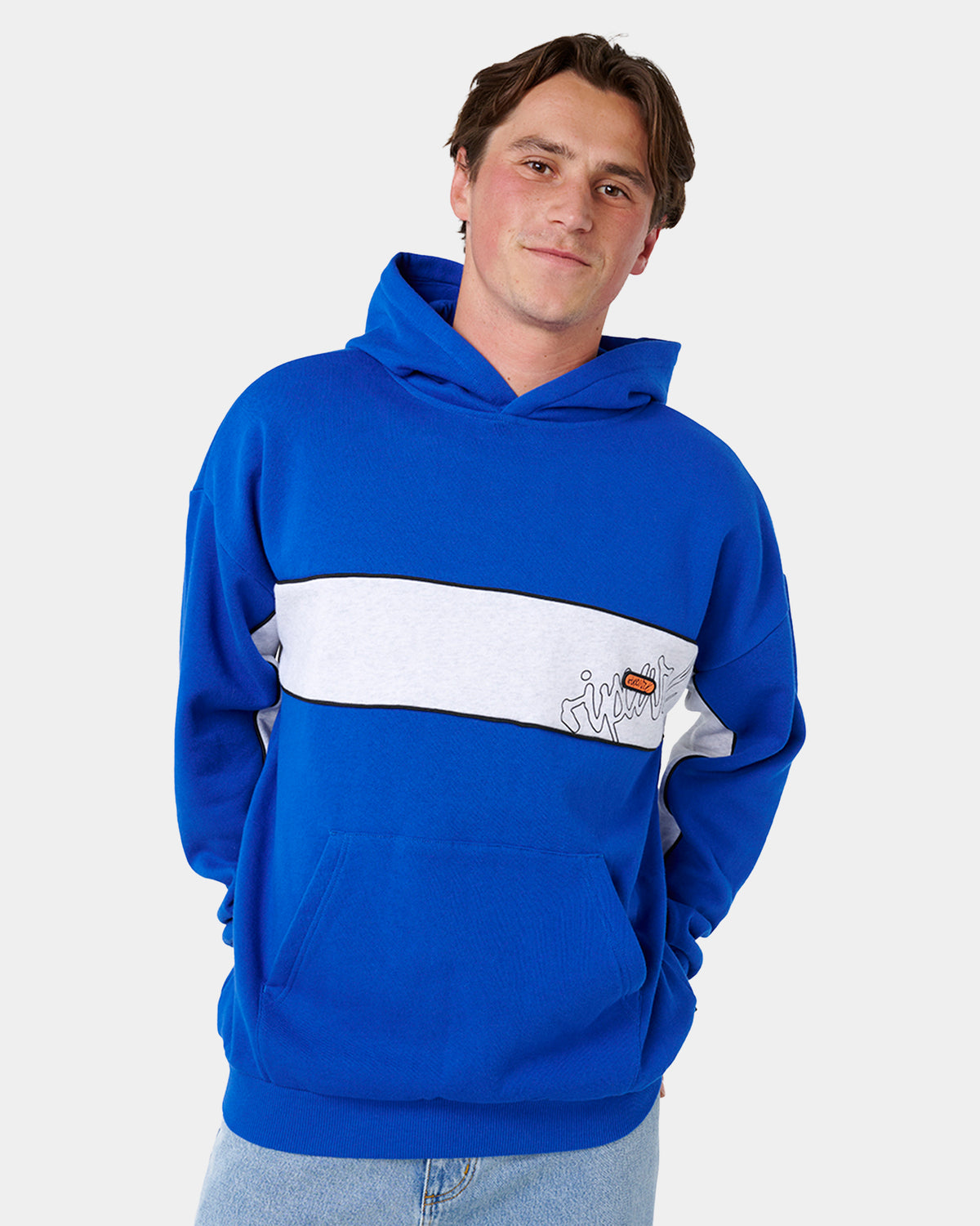 Mens Panel Beater Pullover Hoodie