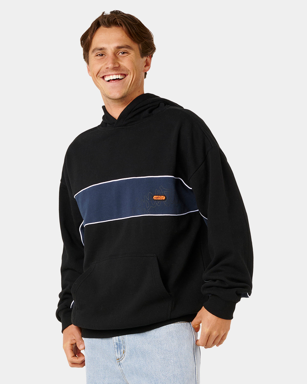 Mens Panel Beater Pullover Hoodie