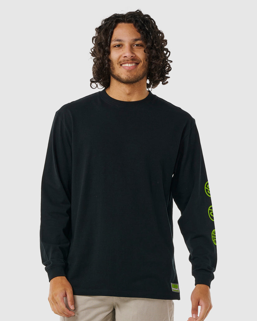 MENS ARCHIVE OCEAN TECH LONG SLEEVE T-SHIRT