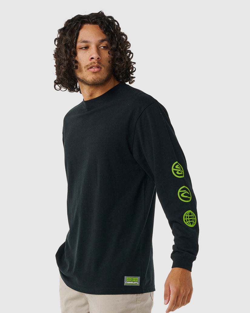 MENS ARCHIVE OCEAN TECH LONG SLEEVE T-SHIRT