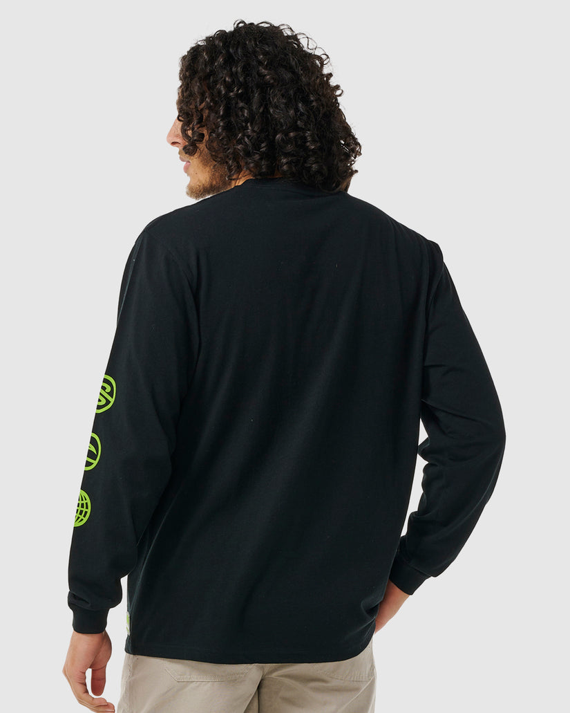 MENS ARCHIVE OCEAN TECH LONG SLEEVE T-SHIRT