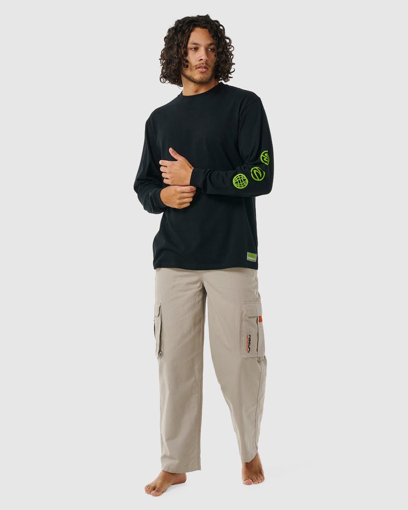 MENS ARCHIVE OCEAN TECH LONG SLEEVE T-SHIRT