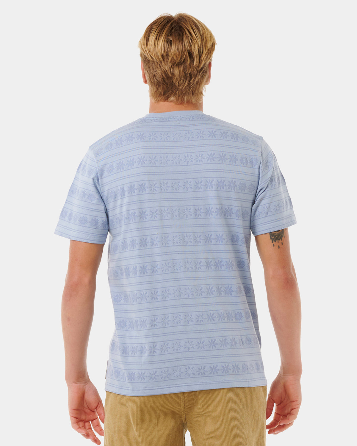 Mens Saltwater Culture Stripey T-Shirt