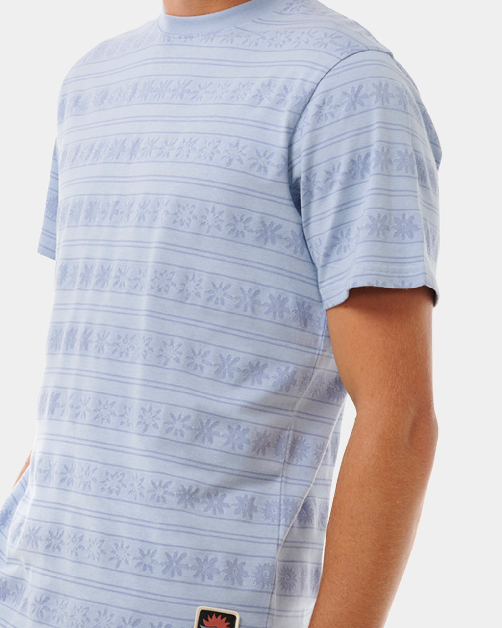 Mens Saltwater Culture Stripey T-Shirt