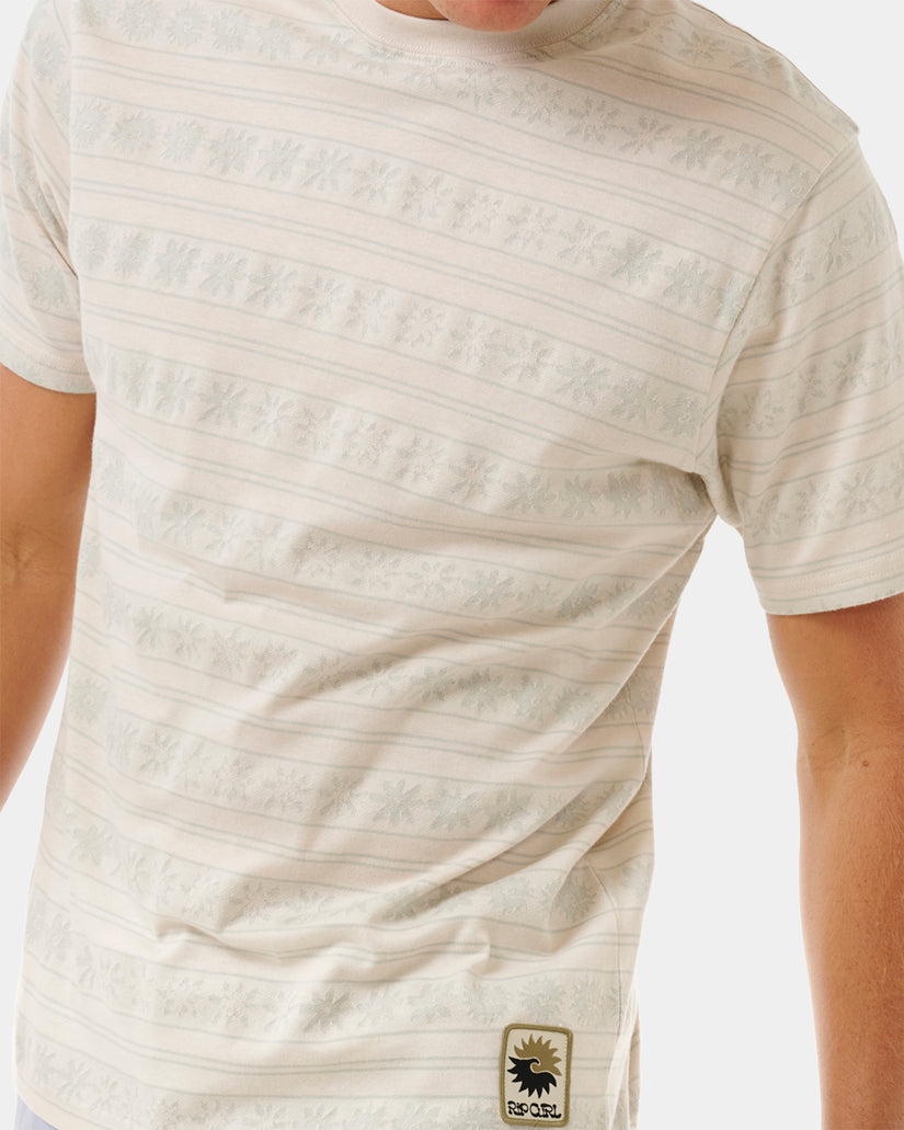 Mens Saltwater Culture Stripey T-Shirt