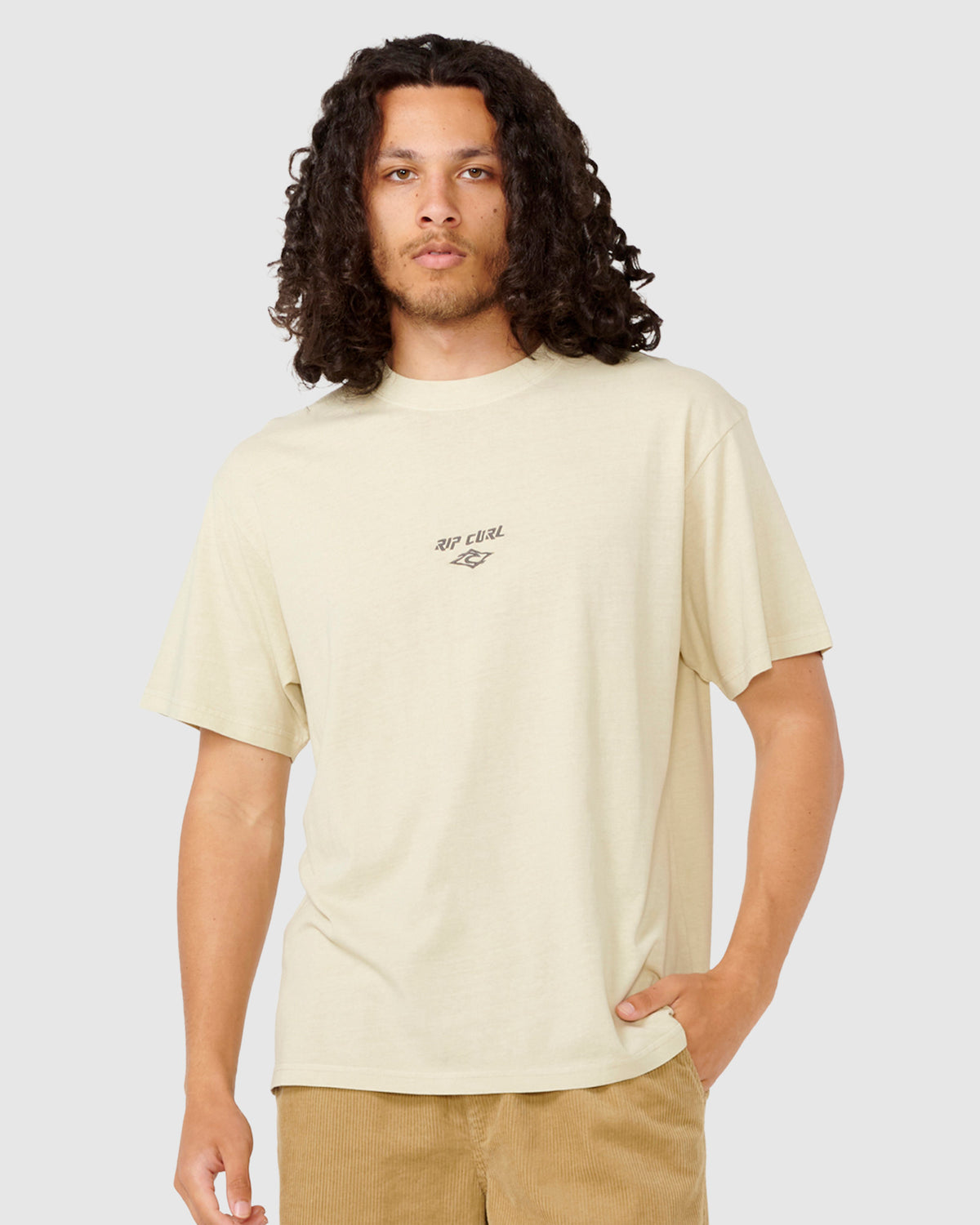 MENS FADE OUT EMBROIDED T-SHIRT
