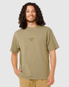 MENS FADE OUT EMBROIDED T-SHIRT