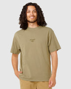 MENS FADE OUT EMBROIDED T-SHIRT