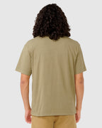 MENS FADE OUT EMBROIDED T-SHIRT
