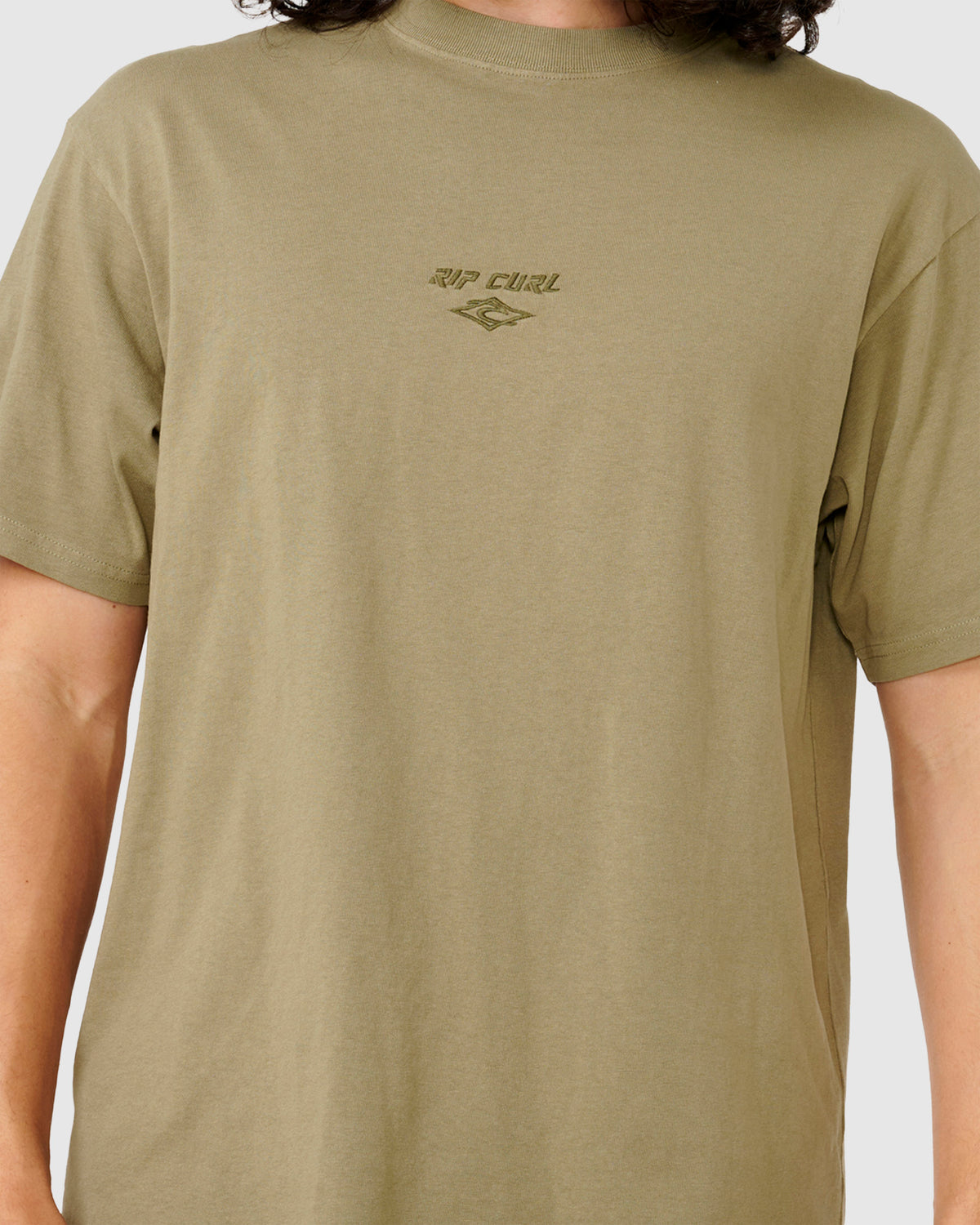 MENS FADE OUT EMBROIDED T-SHIRT