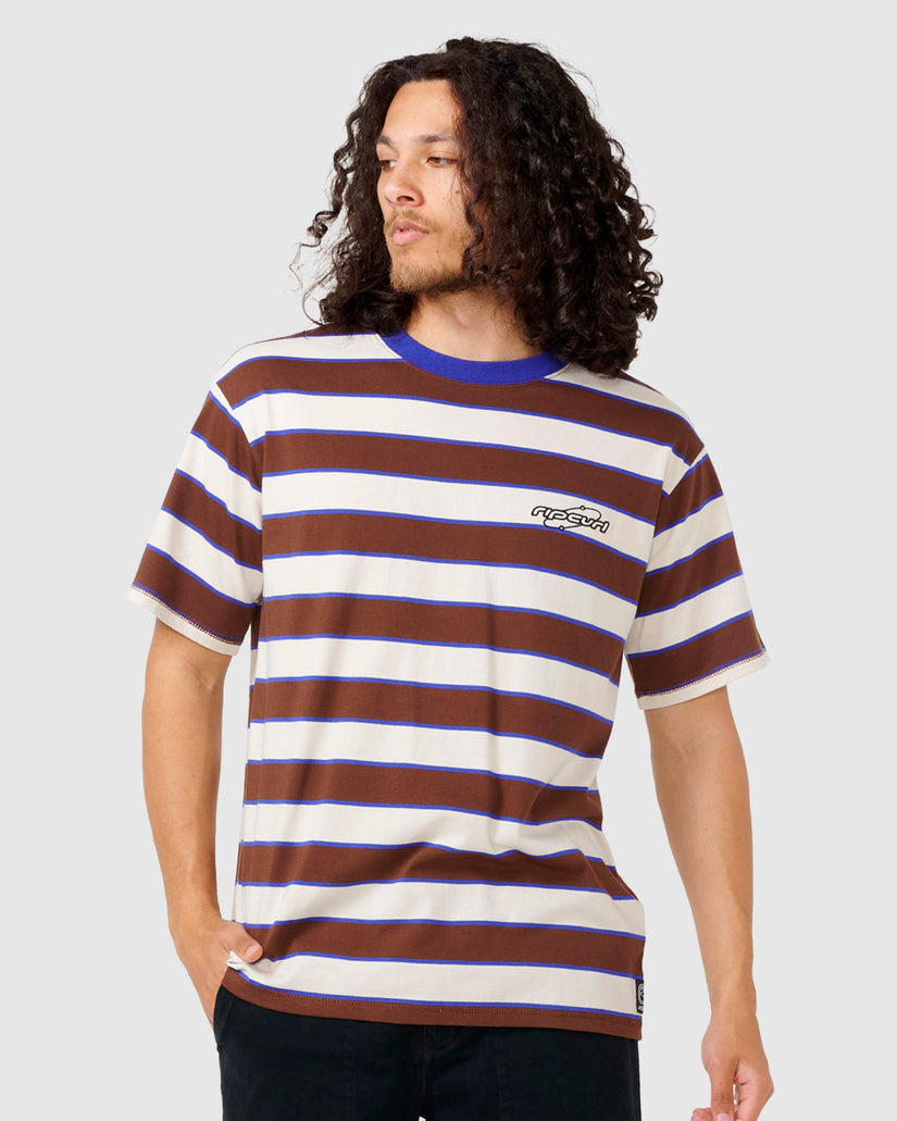 MENS ARCHIVE SUPERCOMP STRIPE T-SHIRT