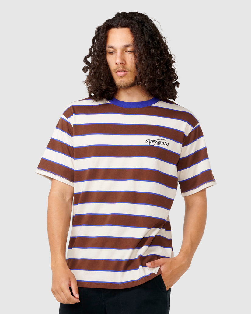 MENS ARCHIVE SUPERCOMP STRIPE T-SHIRT